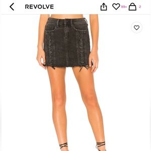 BLANKNYC - Lace Up Front Mini